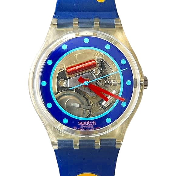 New Swatch watch TinToy GK155c Yoo hoo Chocolate milk Version Rare Swiss Quartz - Picture 3 of 8